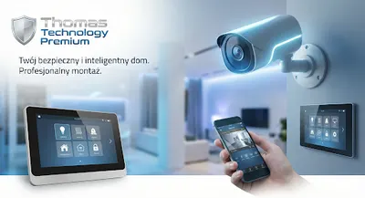 Monitoring IP z AI, Alarmy, Smart Home Montaż - Thomas Technology Premium